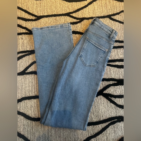 Zara Blue Flare & Wide Leg Jeans - Picture 1 of 16